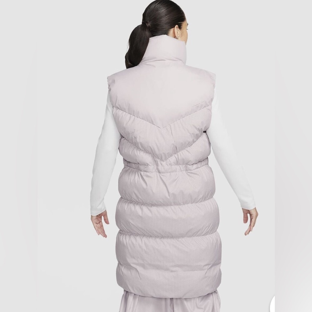 NIKE WOMENS SPORTSWEAR WINDPUFFER TERMA FIT LOOSE LONGER PUFFER VEST Medium - Picture 2 of 12